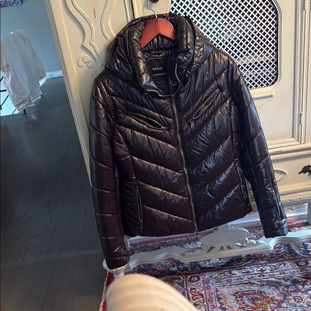MDC Women's Black Puffer ski Jacket